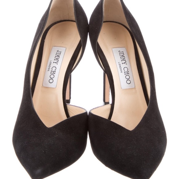 Jimmy choo suede D’Orsay heels - Picture 3 of 5